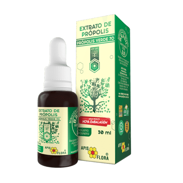 Extrato Própolis Verde 70 - 30ml Apis Flora